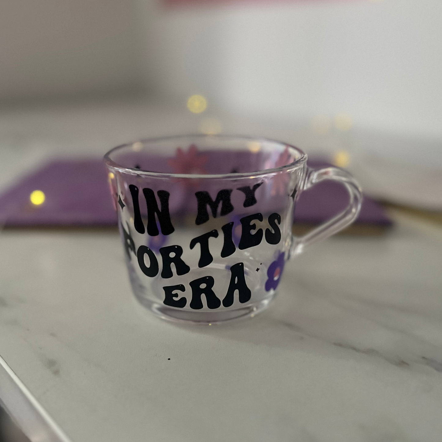 In My Forties Era | 24cl | Glass Teacup