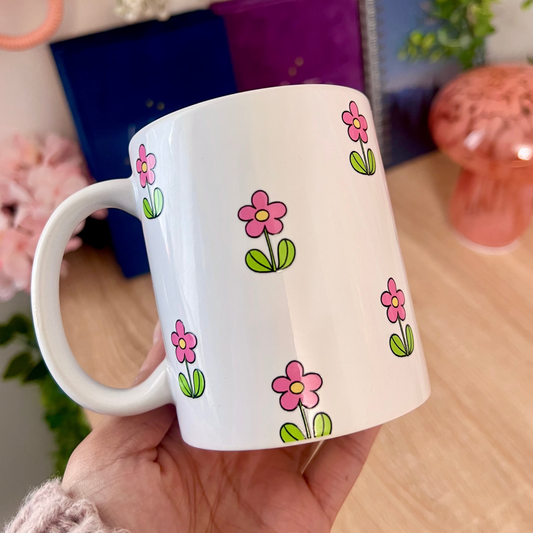 Whimsy Flower 11oz Mug