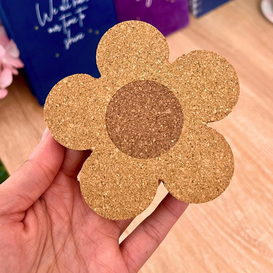 Flower Cork Coaster