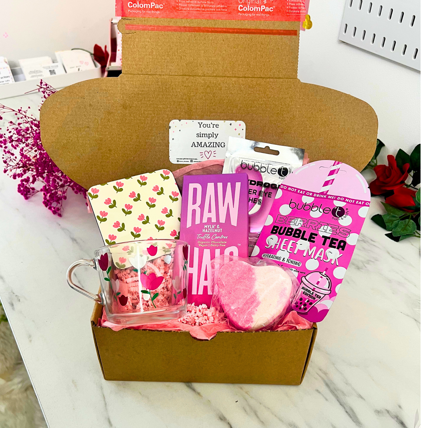 Blush Bloom Self-Care Gift Box