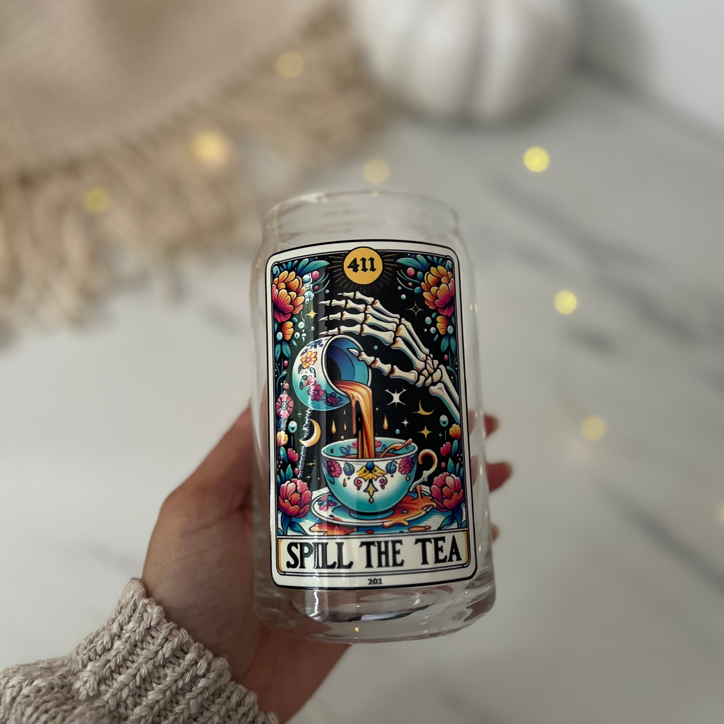 Spill The Tea | 16oz | Glass Can
