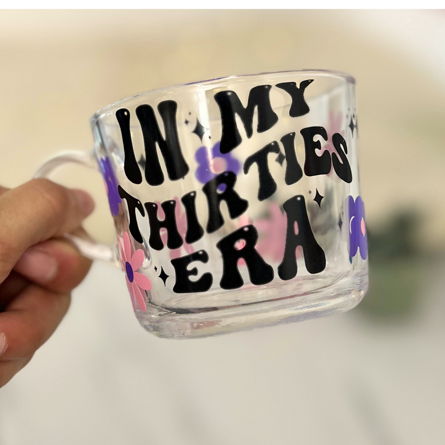 In My Thirties Era | 24cl | Glass Teacup