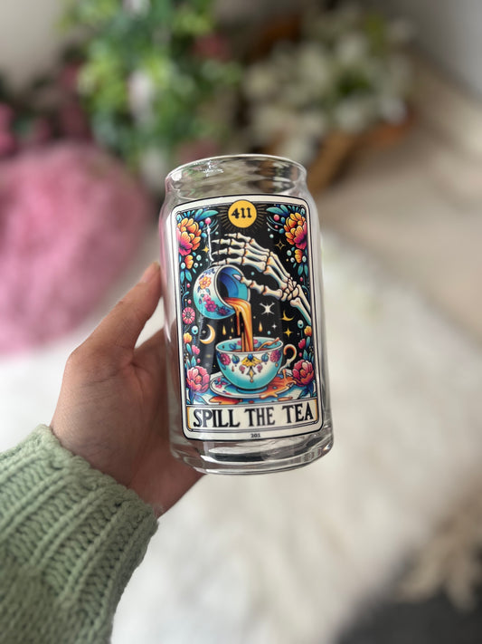 'Spill the tea' 16oz Cup