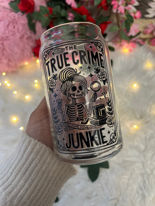 'True Crime Junkie' 16oz Cup